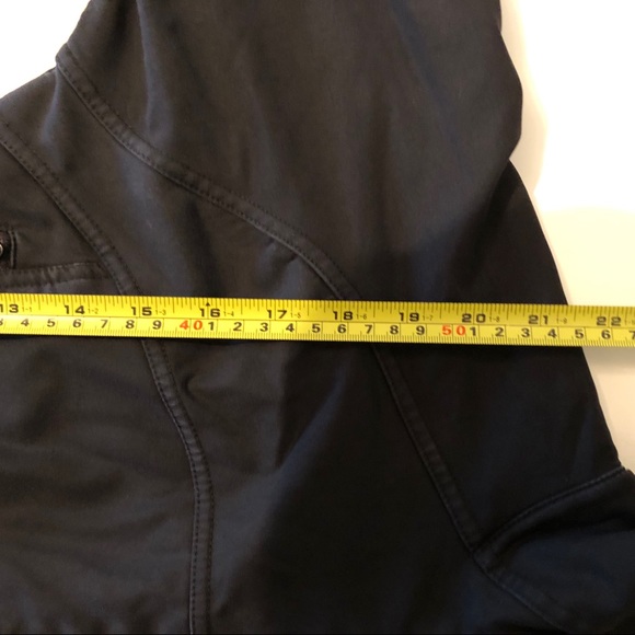 MEC black stretchy active sport outdoor shell - Picture 7 of 7